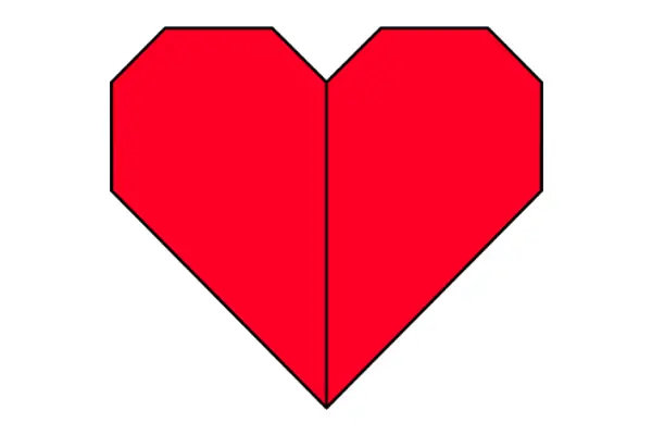Origami Hearts at Hampton-Illinois Branch