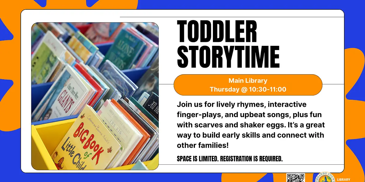 Toddler Storytime @ Main Library