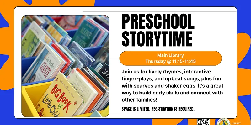 Preschool Storytime @ Main Library