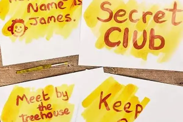 Invisible Ink " Secret Messages" at Martin Luther King, Jr.
