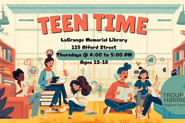 Teen Time at LaGrange Memorial Library