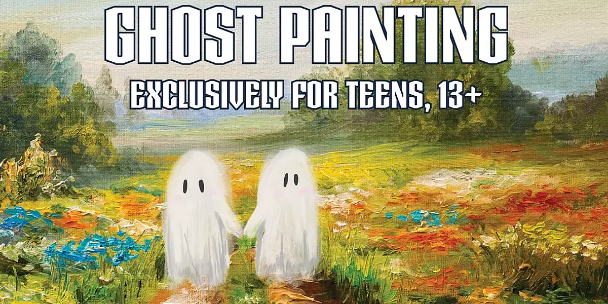 Creepy Canvas: Ghost Painting (Exclusively for Teens 13+) - Central