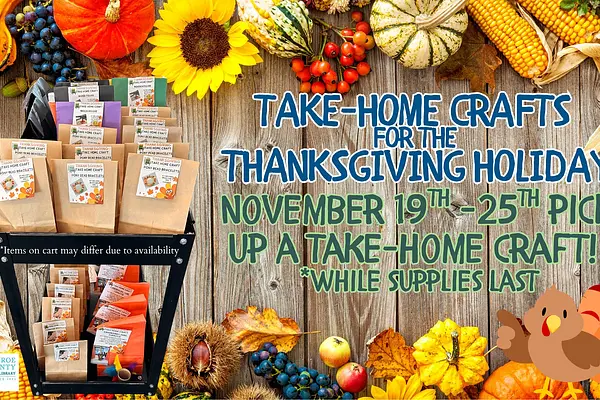 Thanksgiving Holiday Take-Home Crafts
