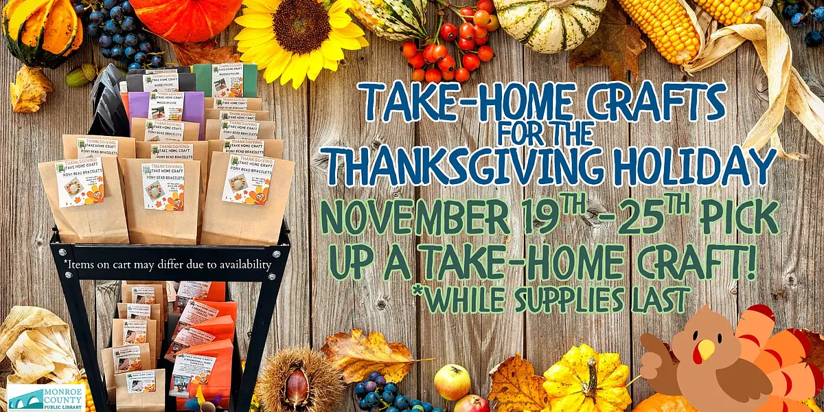 Thanksgiving Holiday Take-Home Crafts