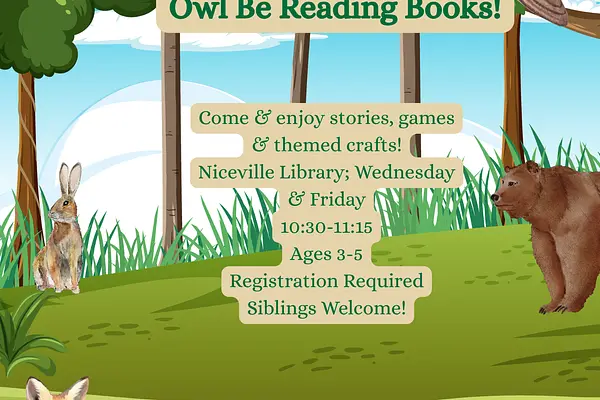 Preschool Storytime (Ages 3-5) at Niceville Library