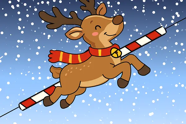 Reindeer Straw Rockets at Hampton-Illinois Branch