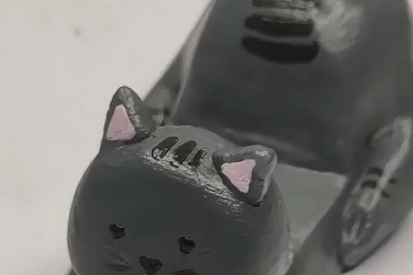 Sculpt a Clay Cat Phone Holder at Shannon Staub Library