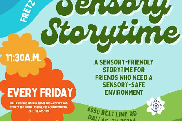 Sensory Storytime at Fretz Park Branch