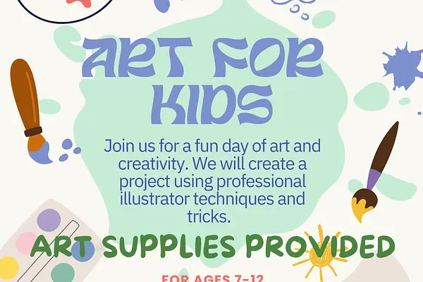 Art For Kids at Niceville Library