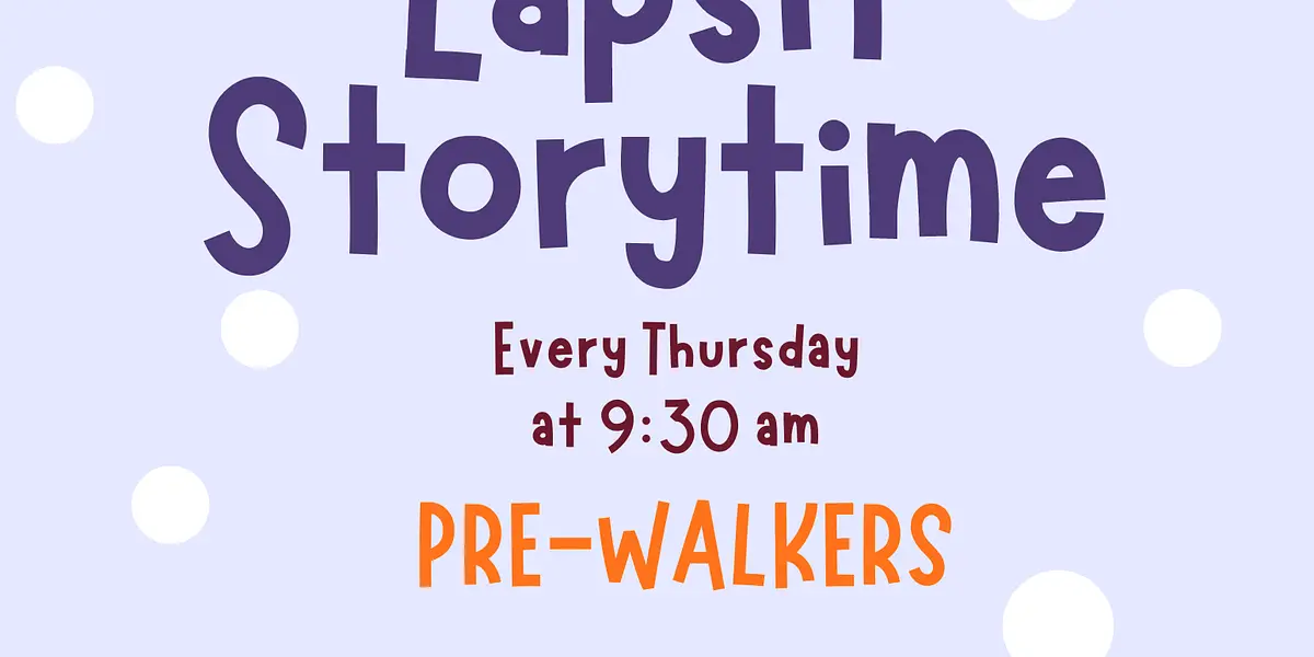 Lapsit Storytime (pre-walkers)