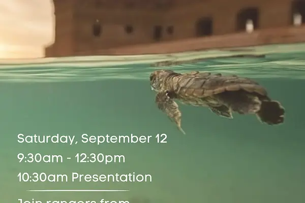 Dry Tortugas and Everglades National Park Rangers at Bernstein Park Library Pop-up