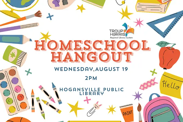 Homeschool Hang Out at Hogansville Public Library