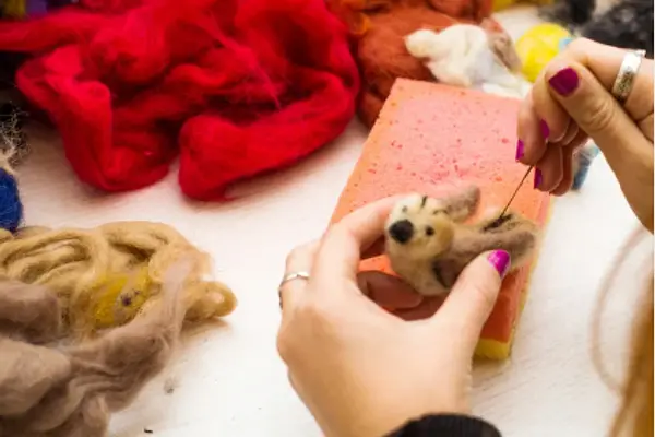 Teen Craft: Needle Felted Bag Charms at Shannon Staub Library