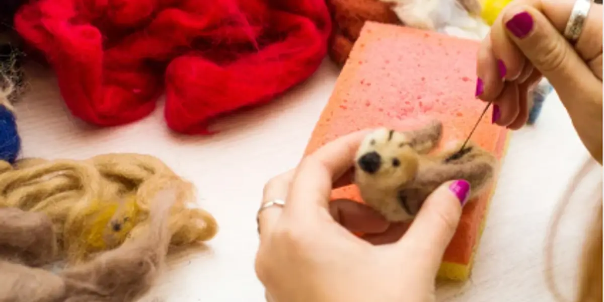 Teen Craft: Needle Felted Bag Charms