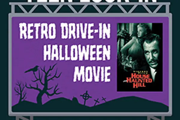 Teen Lock-In: Retro Drive-In Halloween Movie