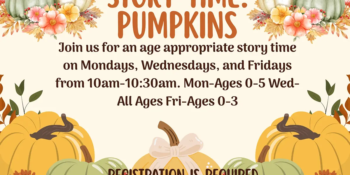 Story Time: Pumpkins
