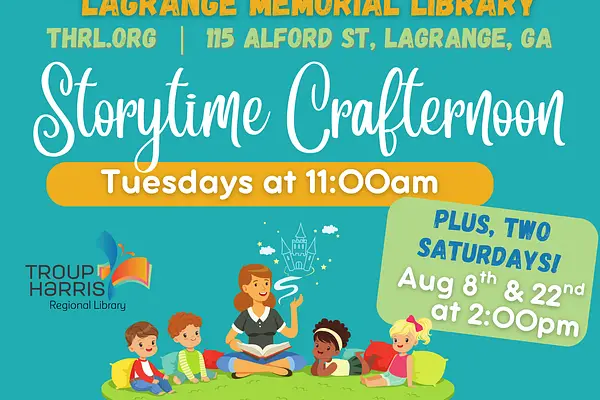 Storytime Crafternoon at LaGrange Memorial Library