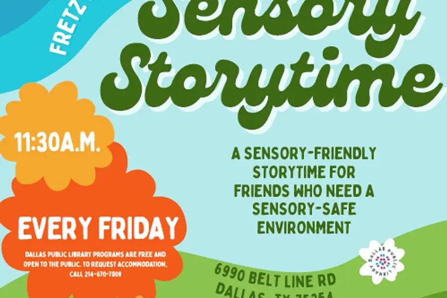 Sensory Storytime at Fretz Park Branch