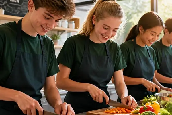 Teen Clean Cooking Crew - Copycat Chipotle Bowls