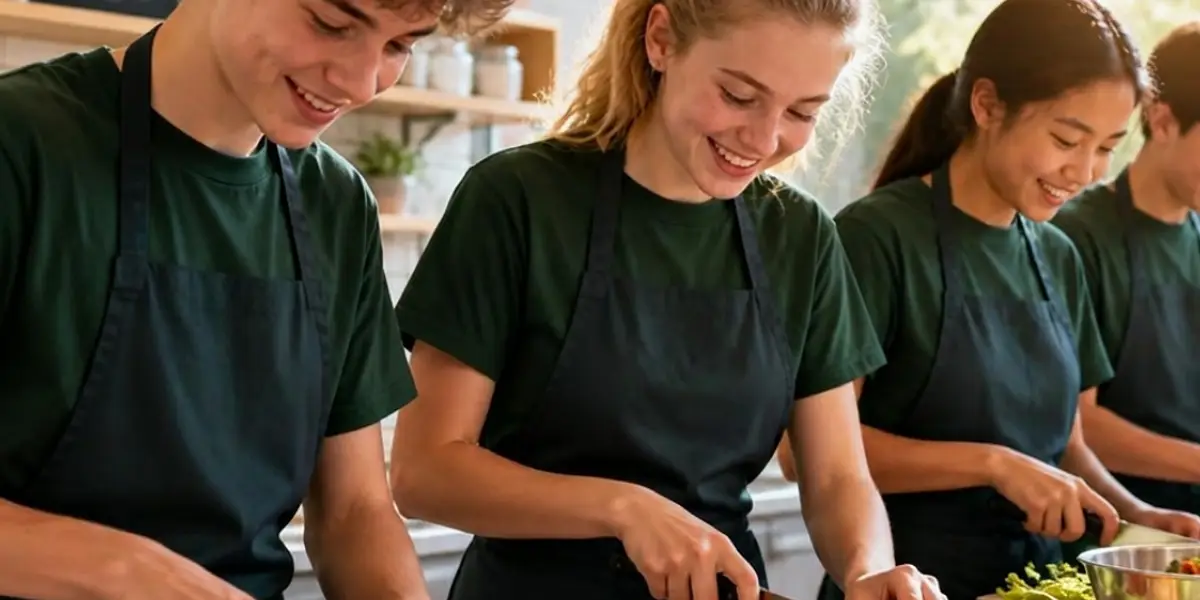 Teen Clean Cooking Crew