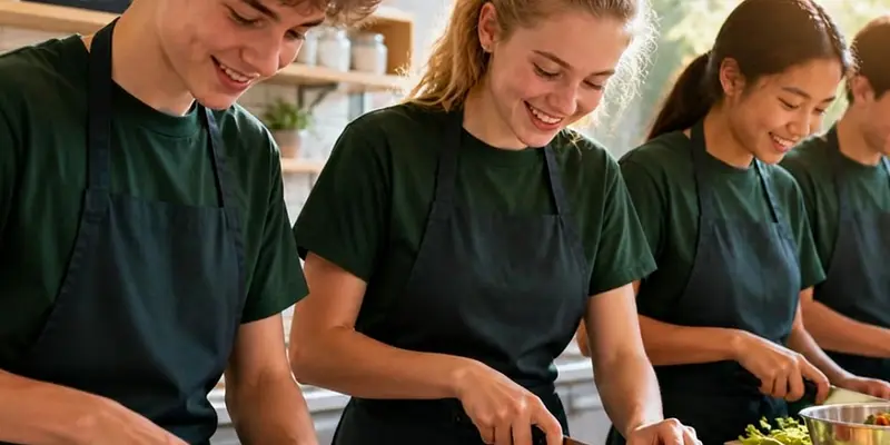 Teen Clean Cooking Crew