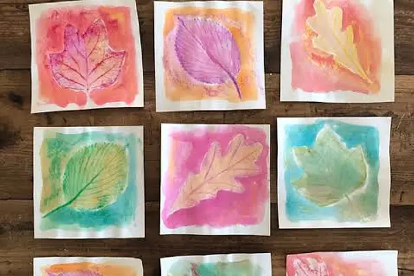 EQ Craft Crew: Leaf Watercolors! at Elsie Quirk Library