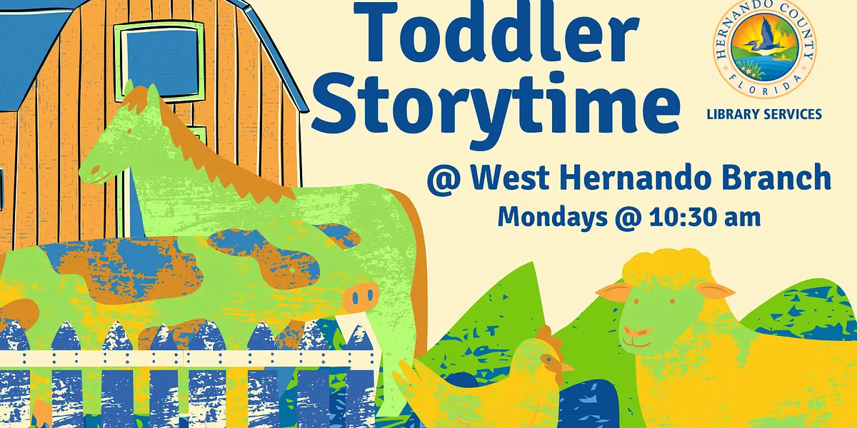 Toddler Storytime @ West Hernando Branch