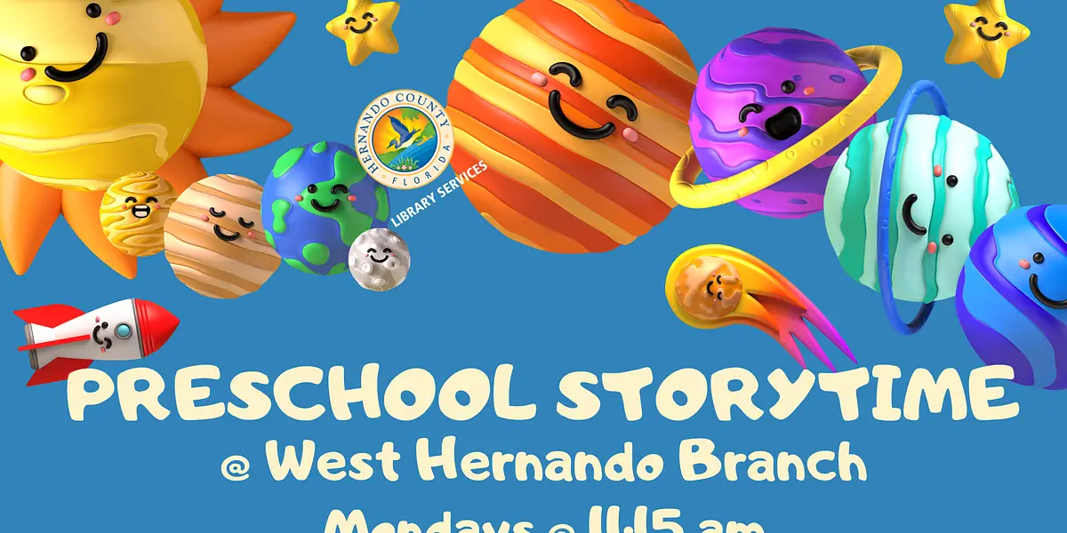 Preschool Storytime @ West Hernando Branch