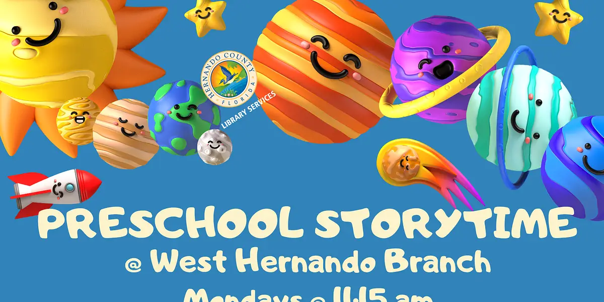 Preschool Storytime @ West Hernando Branch
