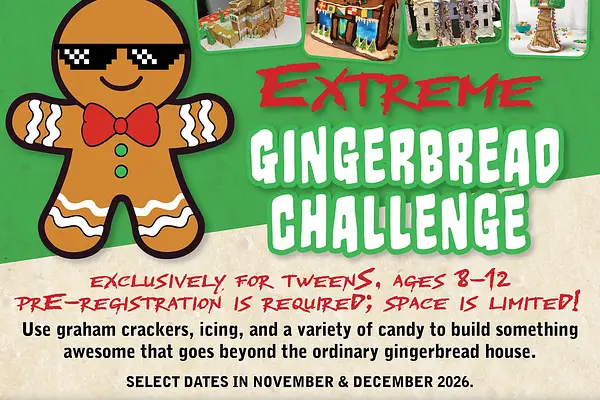 Tween Extreme Gingerbread Challenge (Exclusively for ages 8-12) - Northwest