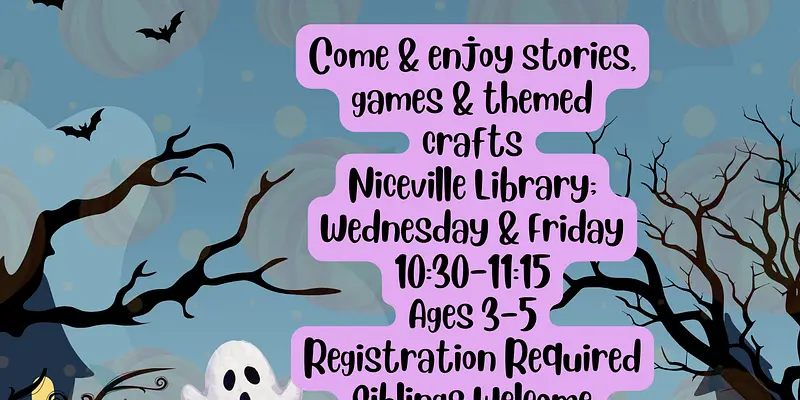 Preschool Storytime (Ages 3-5)