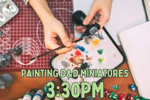 D&D Miniature Painting at Islamorada Branch Library