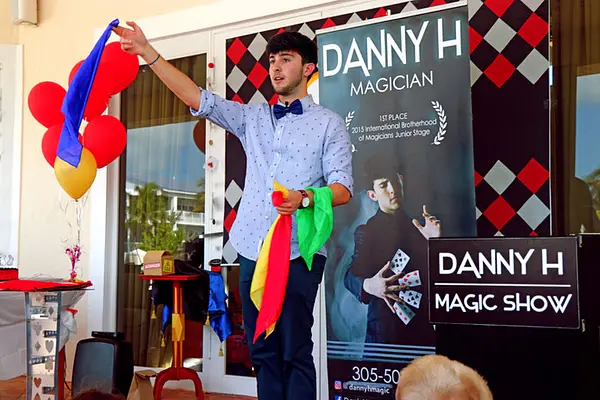 Danny H Magic Show at Villages Public Library at Pinellas Plaza