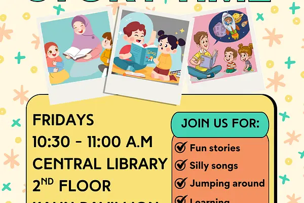 Toddler Storytime at J. Erik Jonsson Central Library
