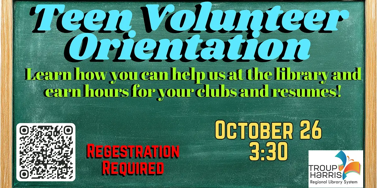 Teen Volunteer Orientation