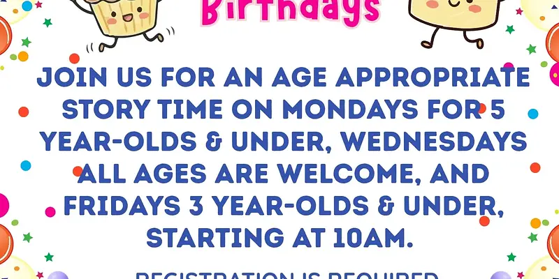 Story Time: Birthdays