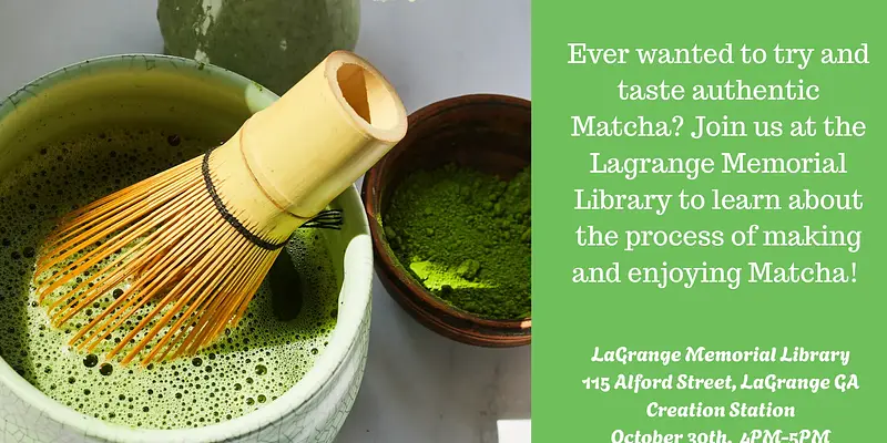 Learn to make a Matcha!