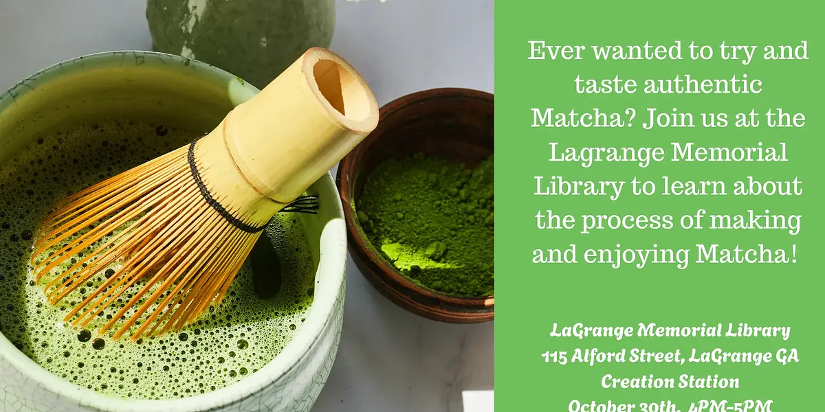Learn to make a Matcha!