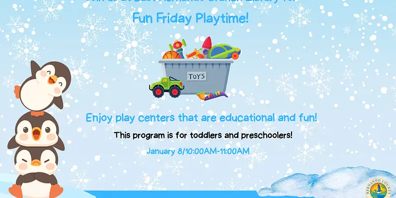Fun Friday Playtime @ East Hernando Branch