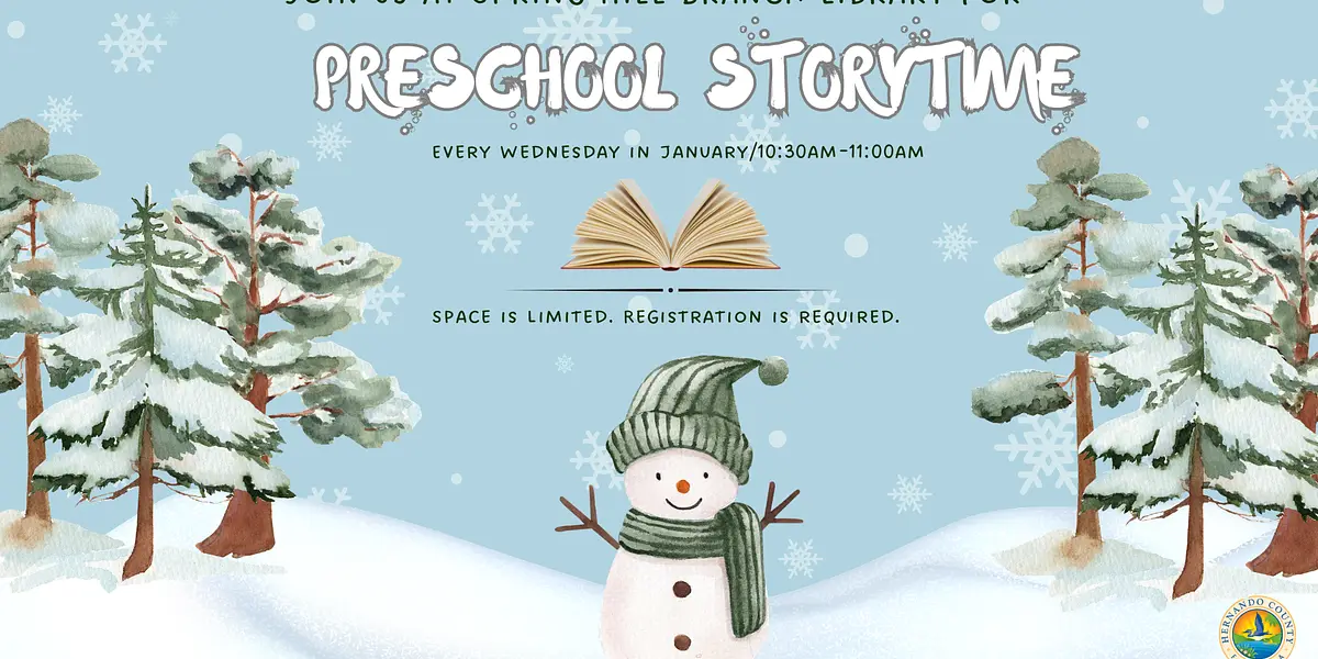Preschool Storytime @ Spring Hill Branch