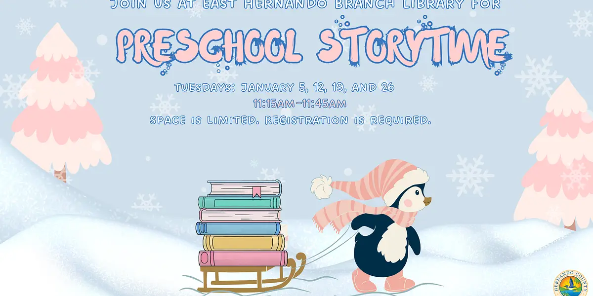Preschool Storytime @ East Hernando Branch