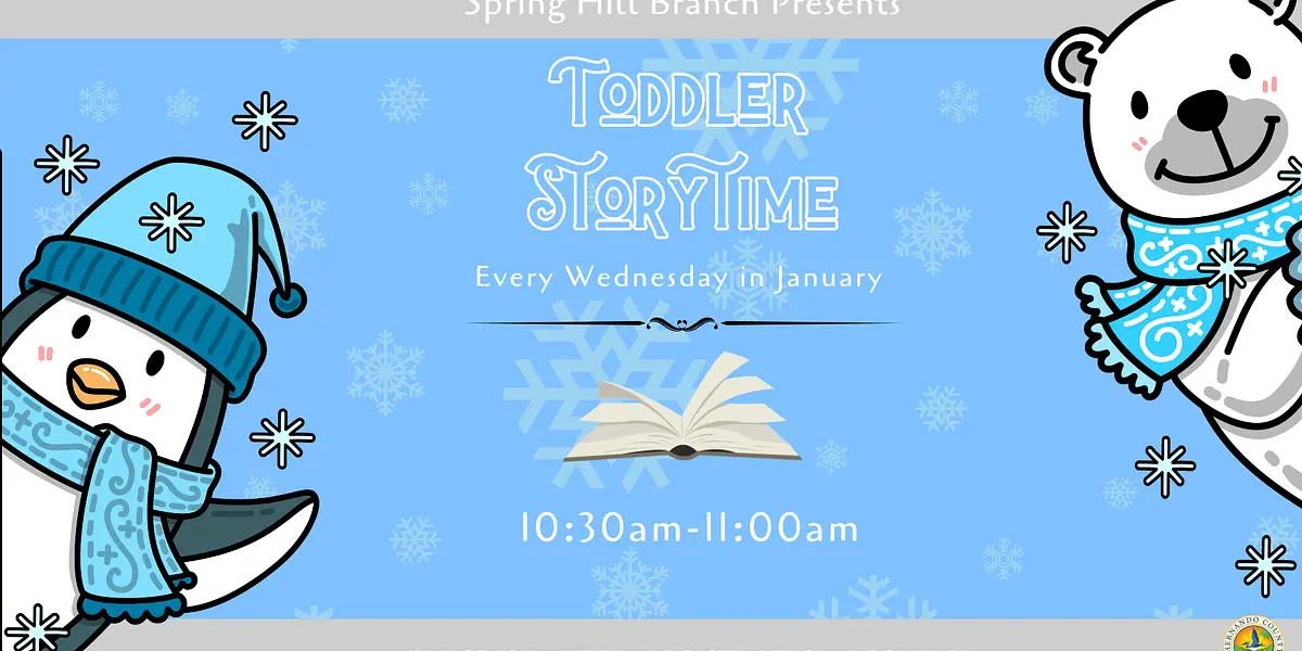 Toddler Storytime @ Spring Hill Branch