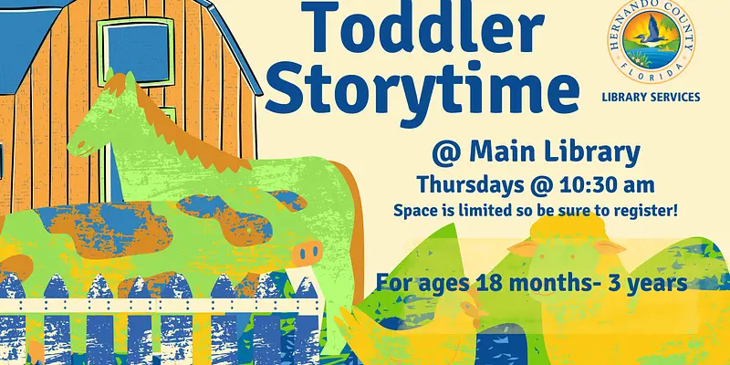 Toddler Storytime @ Main Library