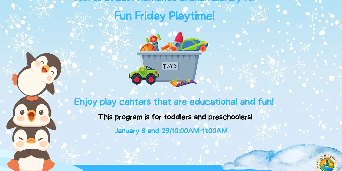 Fun Friday Playtime @ East Hernando Branch