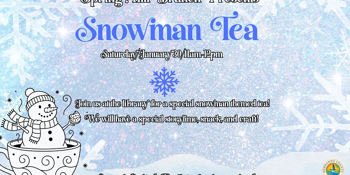 Snowman Tea Party @ Spring Hill Branch